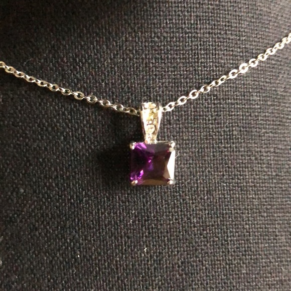 Source Unknown Jewelry - Vintage Amethyst Necklace